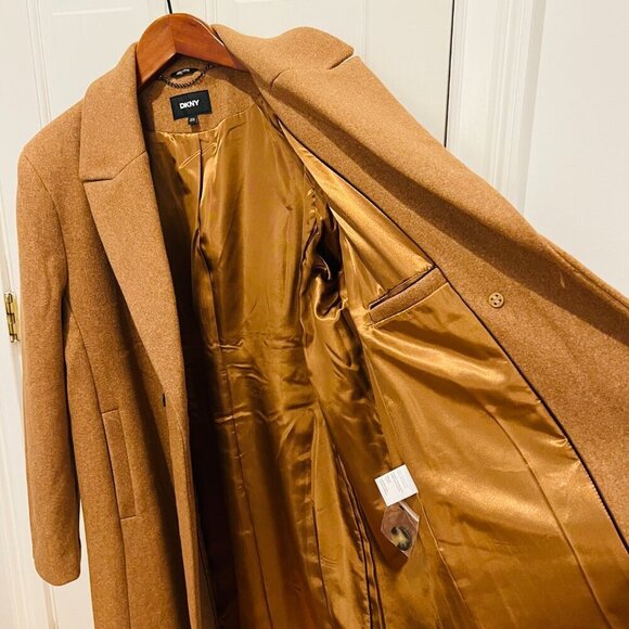 NEW Donna Karan DKNY Y2K Vintage 90's Over Coat Size XXL - Picture 6 of 16